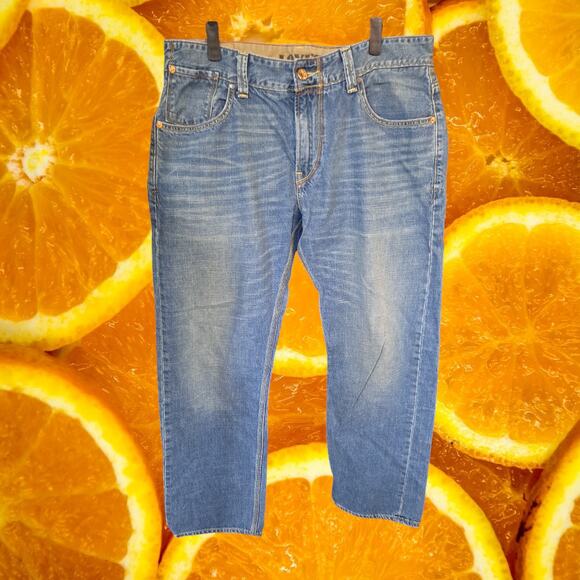 Levi's Slim Straight Slightly Faded and Distressed Jeans Size 36x30 - Picture 7 of 10